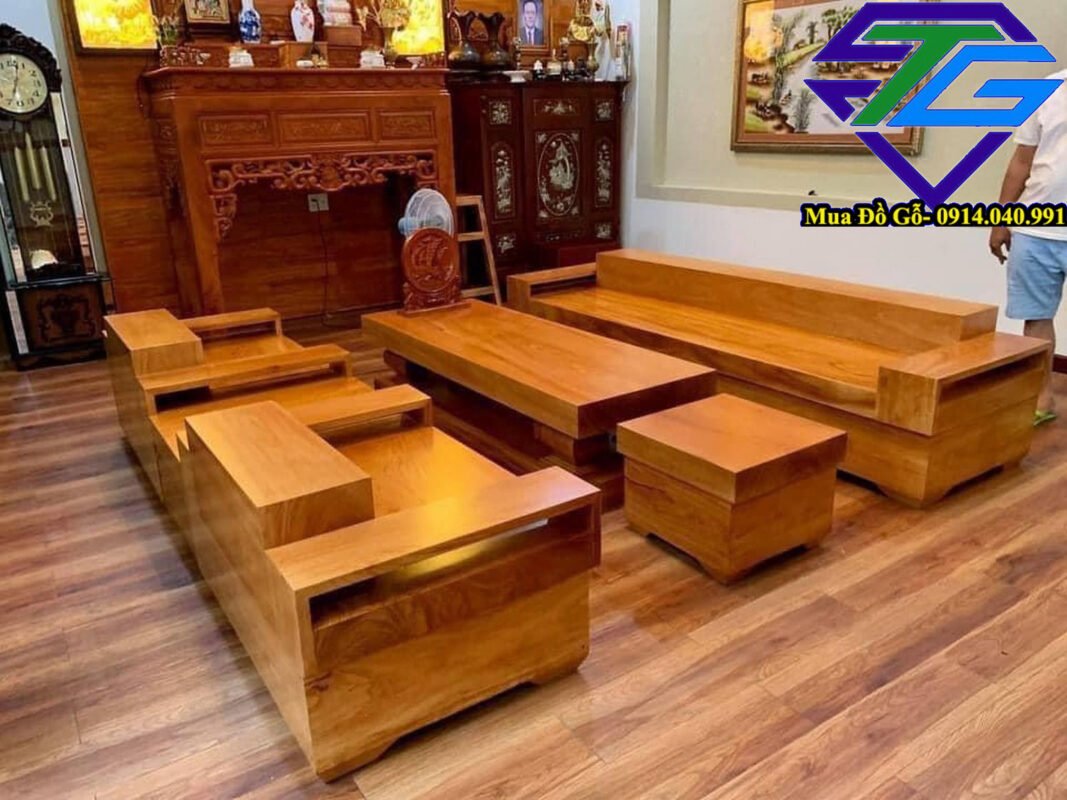 Thu mua salon gỗ nguyên khối
