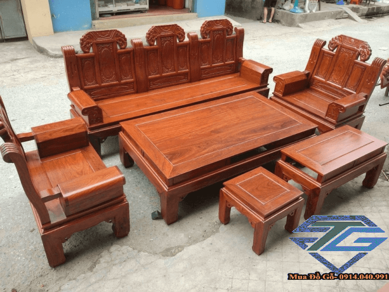 Thu mua salon gỗ hiện đại á âu