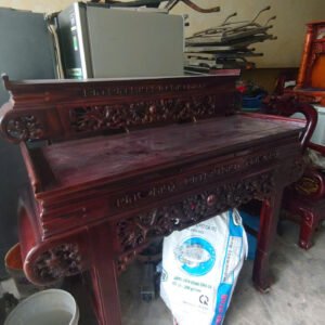 Tủ thờ 2 tầng gỗ muồng