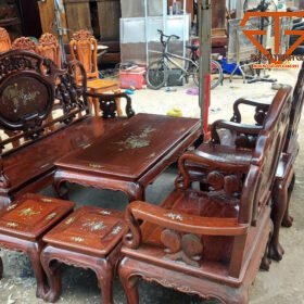 thu mua bàn ghế gõ đỏ xưa