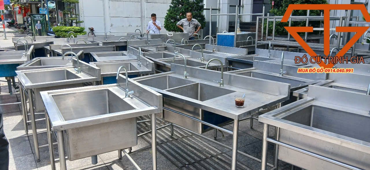 thanh lý thiết bị inox nhà hàng tphcm