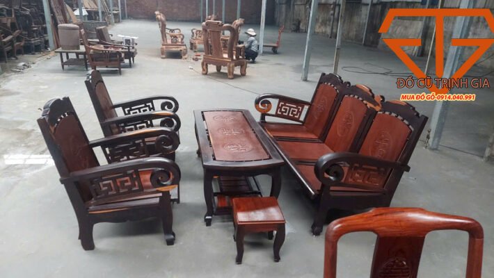 thu mua bàn ghế gỗ trắc xưa