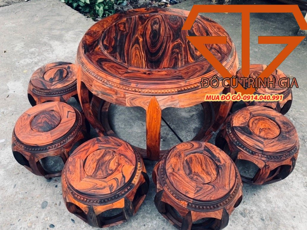 thu mua bàn ghế gỗ trắc