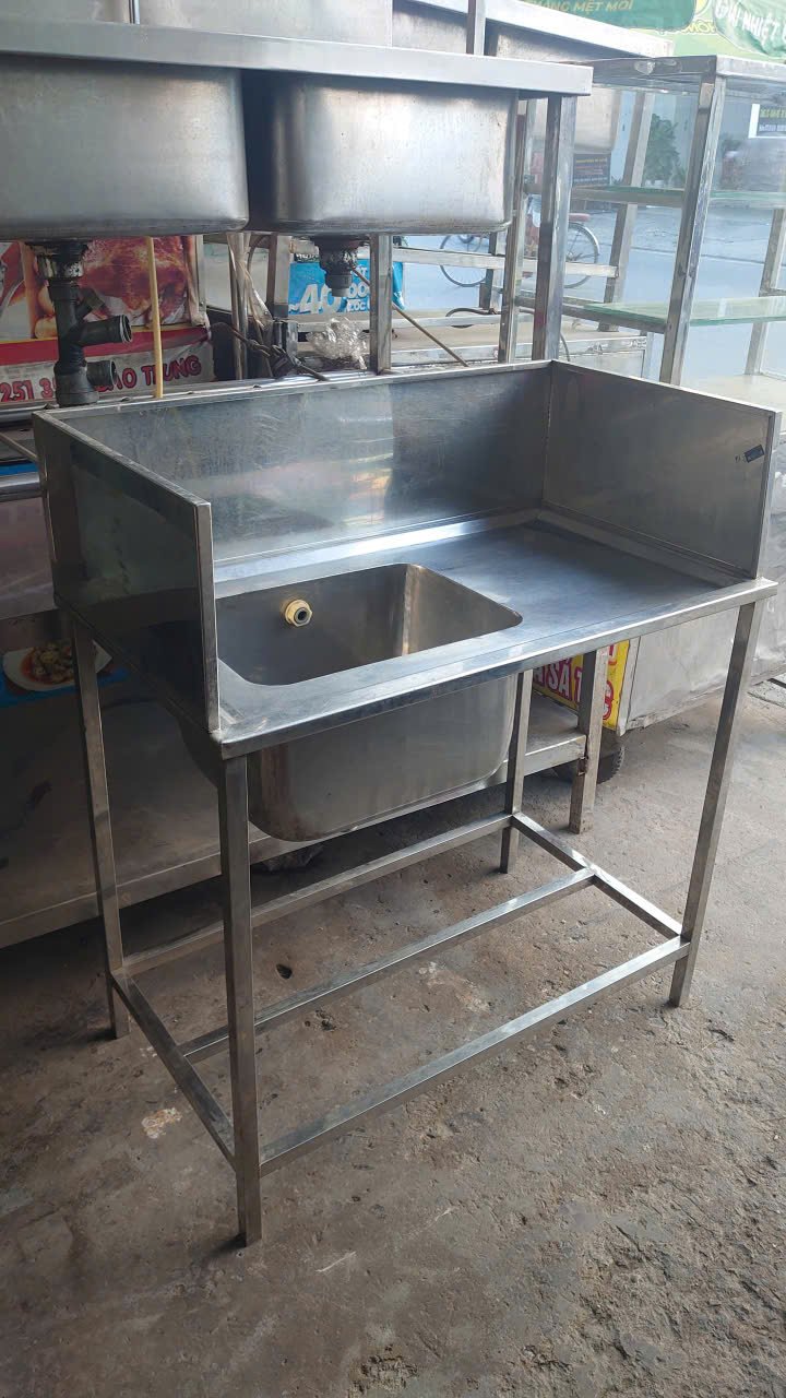 thanh lý chậu rửa 1 ngăn inox 304 tại tphcm