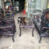salon gỗ gụ cũ 6 món